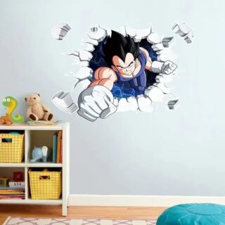 Autocollant Mural DBZ Vegeta