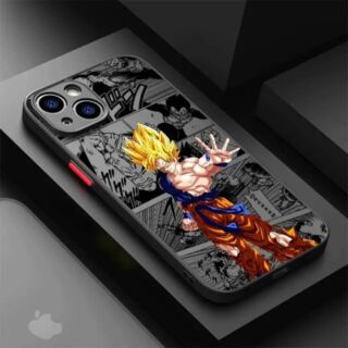Coque Antichoc iPhone Goku Super Saiyan