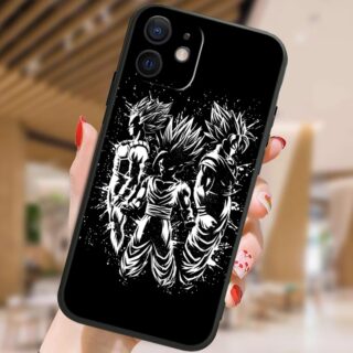 Coque iPhone DBZ Gohan, Vegeta, Goku