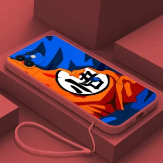 Coque iPhone en Silicone Dragon Ball Sigle DBZ