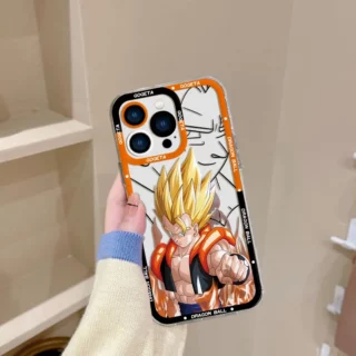 Coque iPhone en Silicone Dragon Ball Vegeto