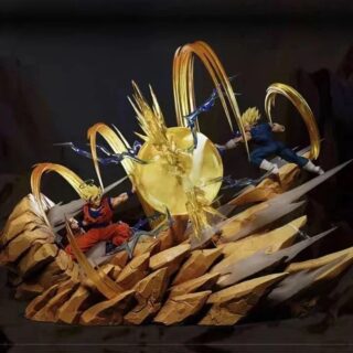 Figurine Majin Vegeta VS Goku