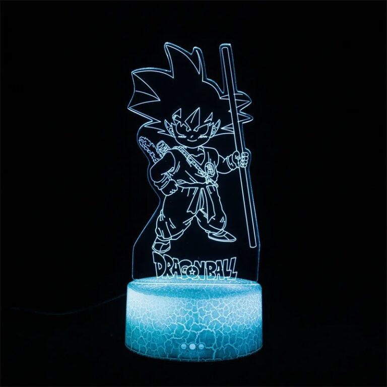 Lampe De Chevet Ou Déco Dragon Ball Z - Son Goku Et Vegeta - Neuf - Pour Fans