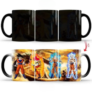 Mug Son Goku Transformations