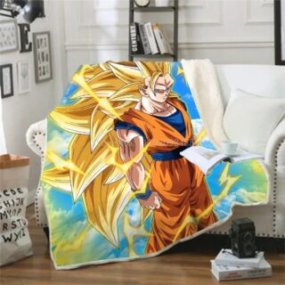 Plaid DBZ Goku SSJ3
