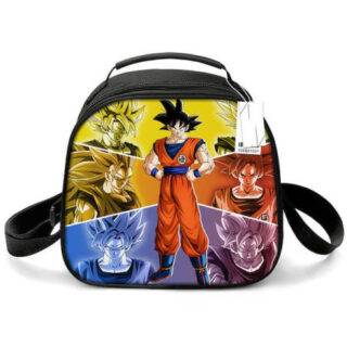 Lunch Box Dragon Ball Goku Saiyan Blue
