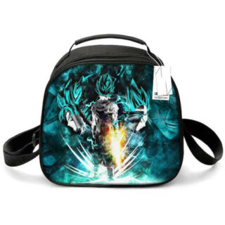 Lunch Box Dragon Ball Goku Saiyan Blue