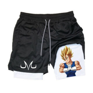 Short de Sport Dragon Ball Kaki Black Goku