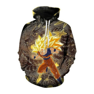 Sweat Dragon Ball Goku Saiyan 3