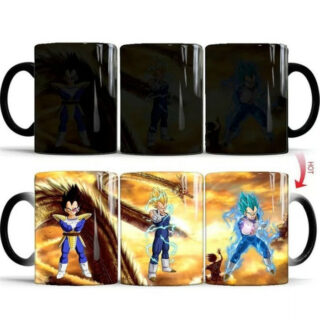 Tasse Dragon Ball Vegeta Saiyan Bleu