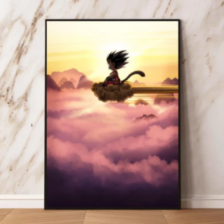 Poster Son Goku Nuage Magique