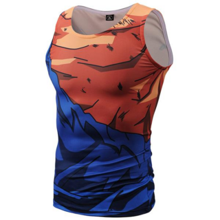 Débardeur Dragon Ball Z Goku Saiyan