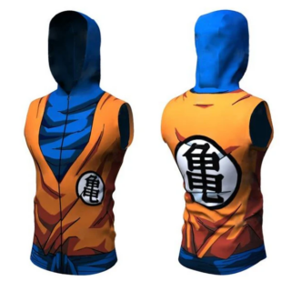 Débardeur à Capuche Son Goku